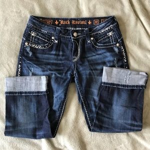 Rock Revival Denim “Stephanie” Capris sz. 31